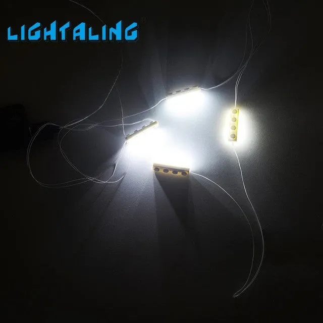 Lightaling LED Light Bricks Kit Can Decorate All Blocks Building Creator House Building Blocks Model Toys