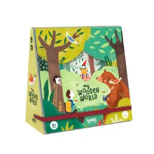 Londji my wooden world forest playset