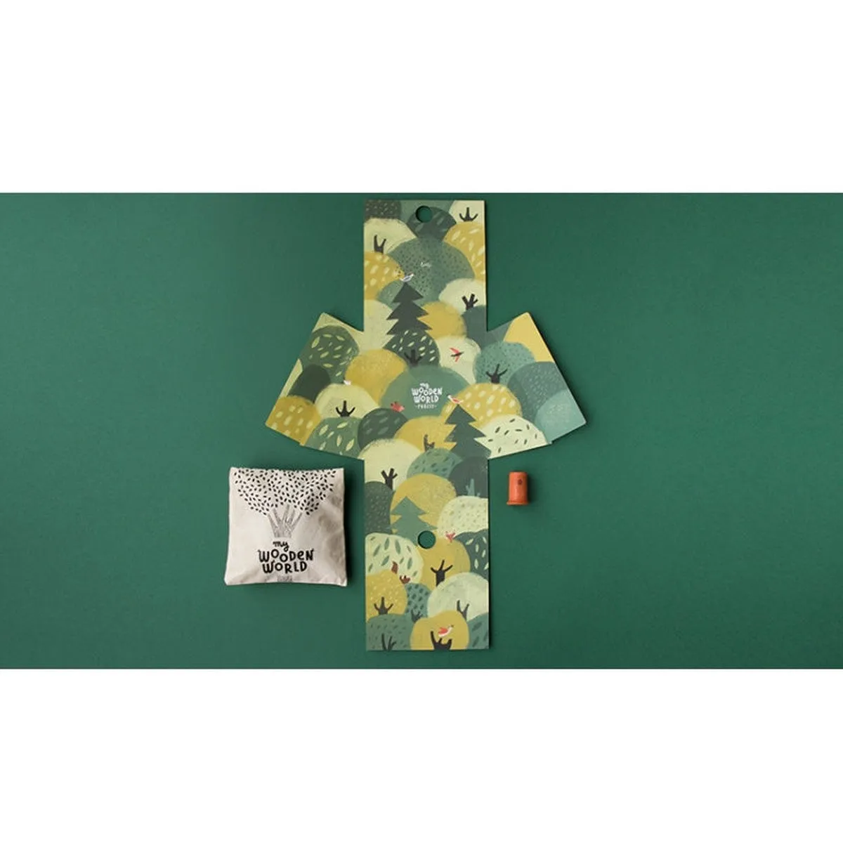 Londji my wooden world forest playset