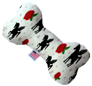 Magical Love 8 Inch Canvas Bone Dog Toy