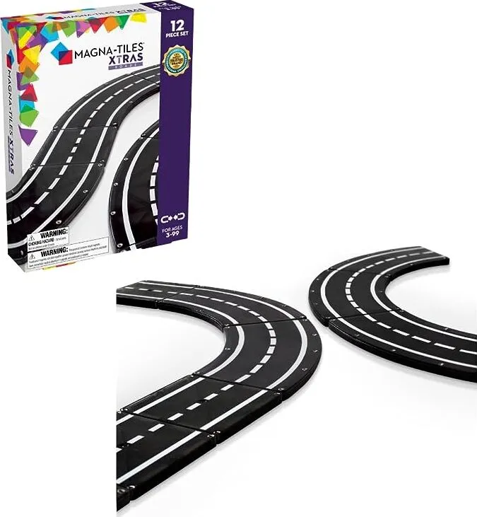 Magna-Tiles® XTRA Roads 12 pc Set