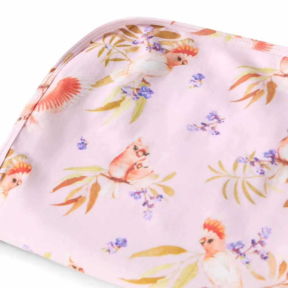 Major Mitchell Organic Jersey Wrap & Topknot Set