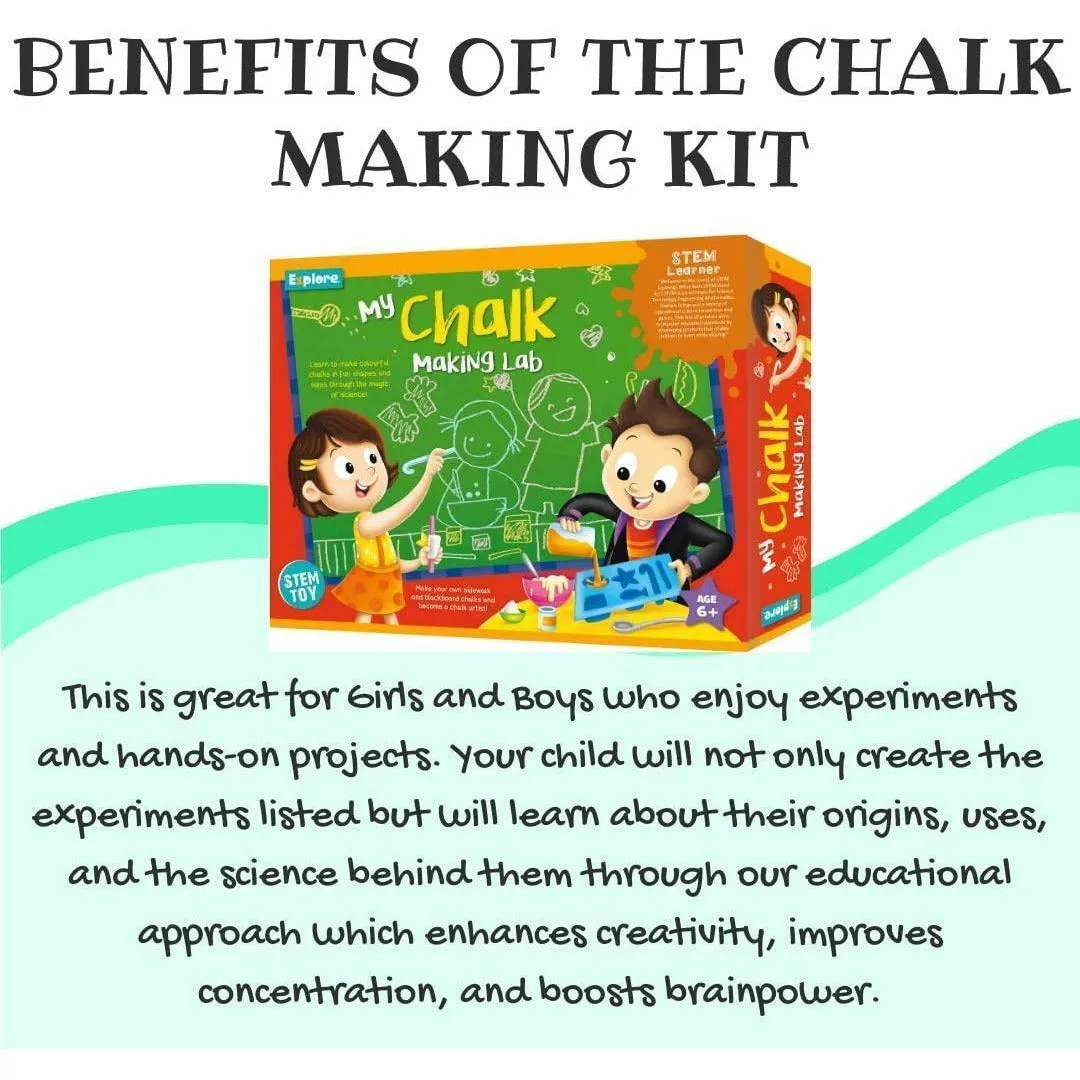 My Chalk Making Lab . STEM Learning