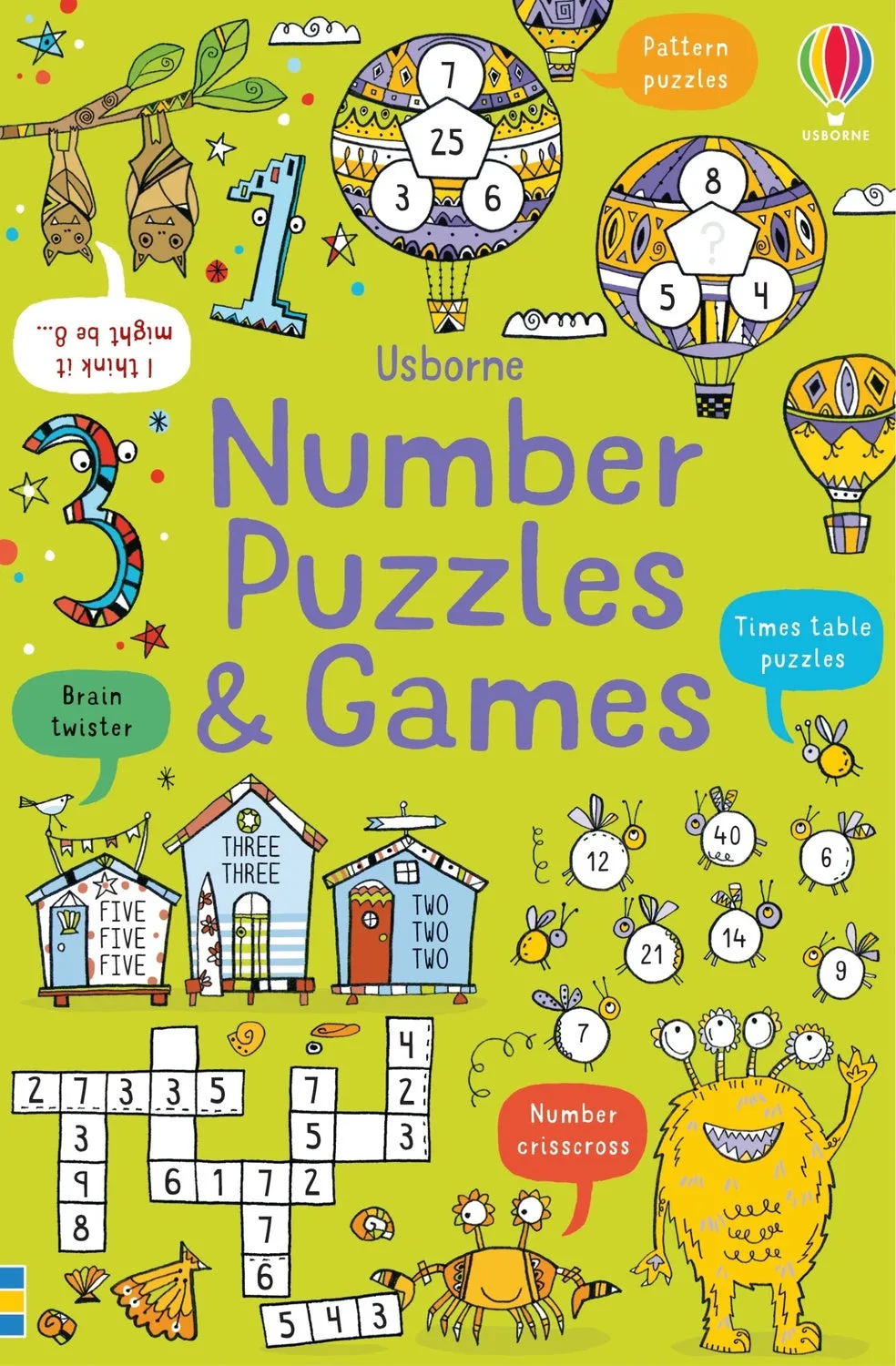 Numbers Puzzles & Games Book
