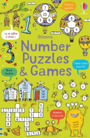 Numbers Puzzles & Games Book