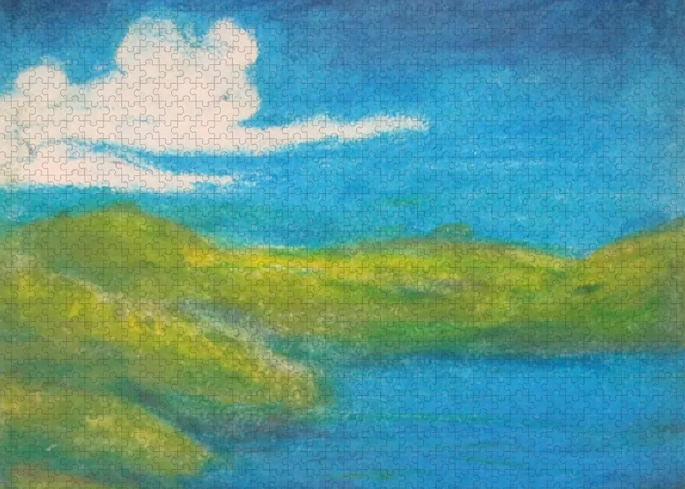Oiled Landscape - Puzzle