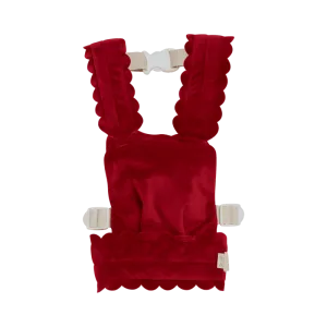 Olli Ella Dinkum Dolls Petal Carrier - Red