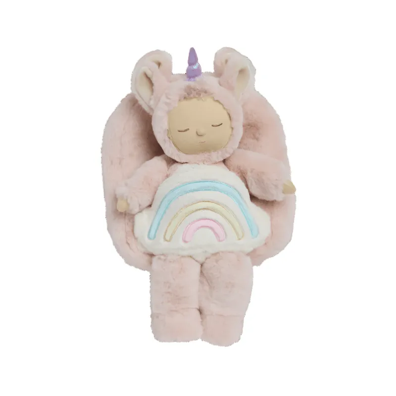Olli Ella Hopalong Unicorn Backpack - Pink