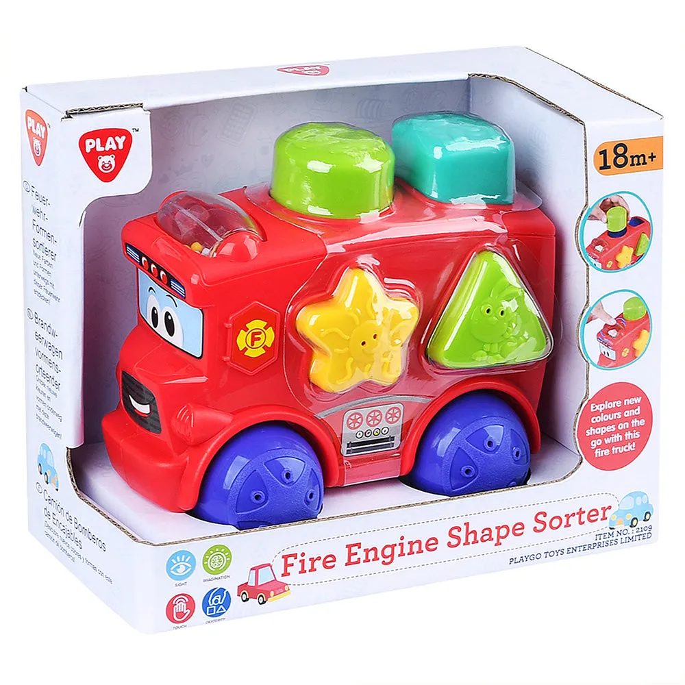 Playgo Toys Ent. Ltd. Fire Engine Shape Sorter