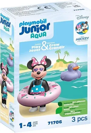 Playmobil JUNIOR & Disney: Minnie Mouse's Beach Tr