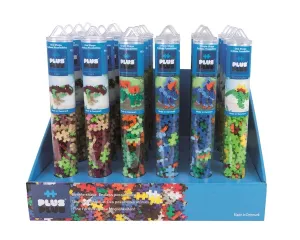 Plus-Plus - 24pcs Display Pack - Dinosaur - 100 pcs