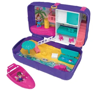 Polly Pocket Hidden In Plain Sight Beach Vibes Backpack Playset