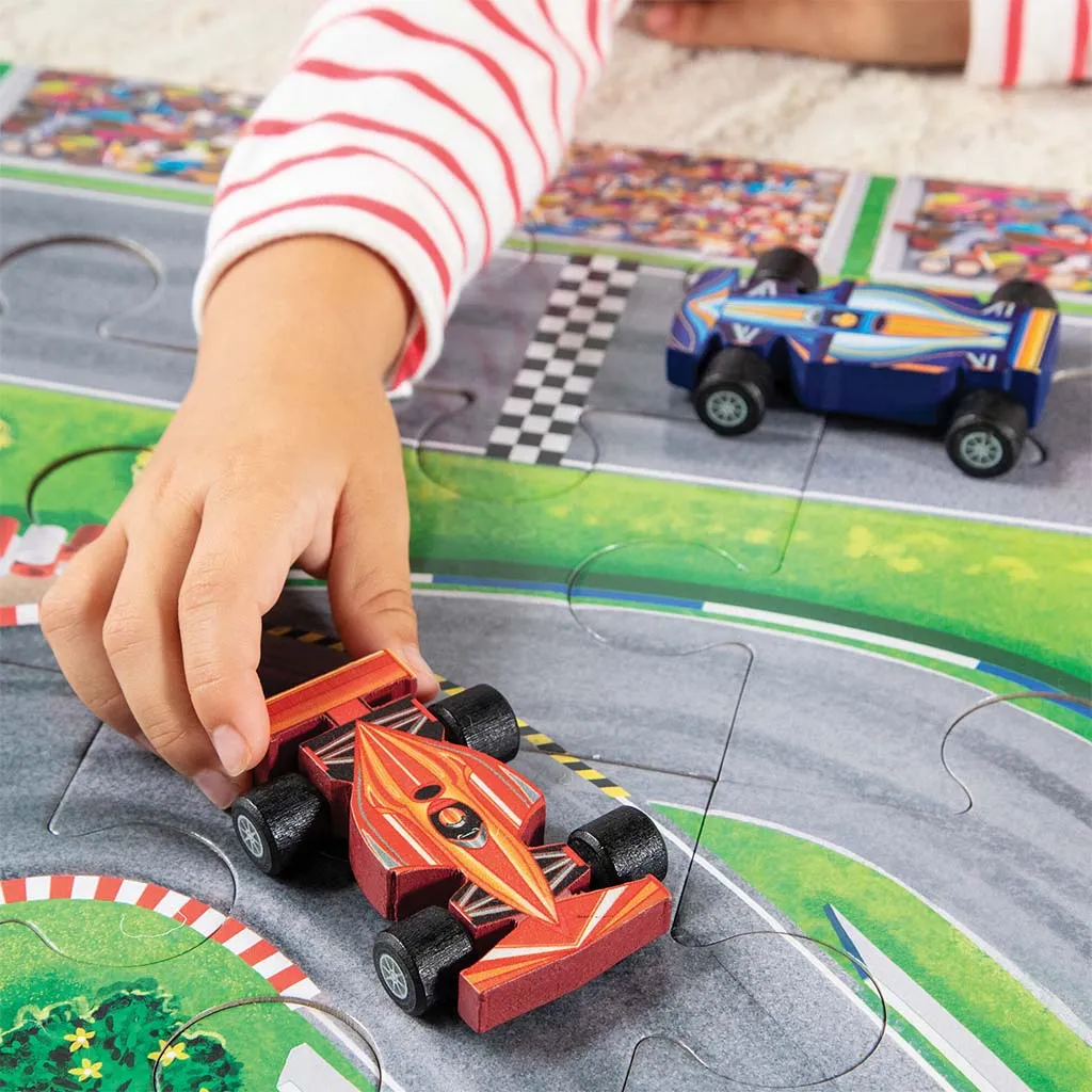 Puzzle & Play Race Day 48 Pieces