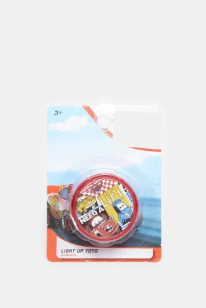 Red Printed Cars Yoyo
