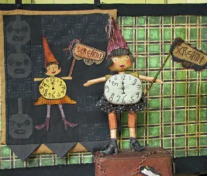 Scream Punk Abby Doll and Wall Hanging