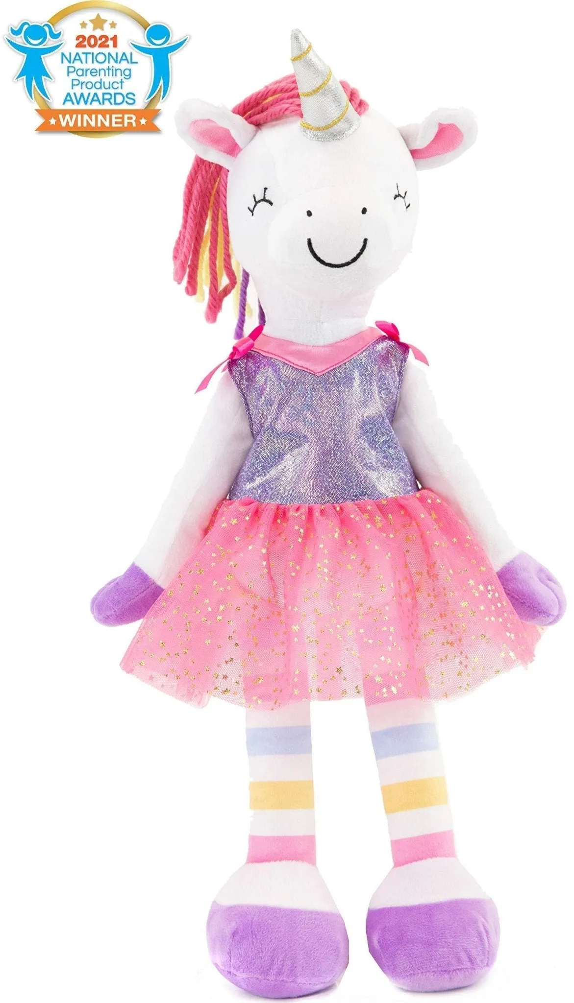Sharewood Forest Friends 18 Inch Rag Doll Piper the Unicorn
