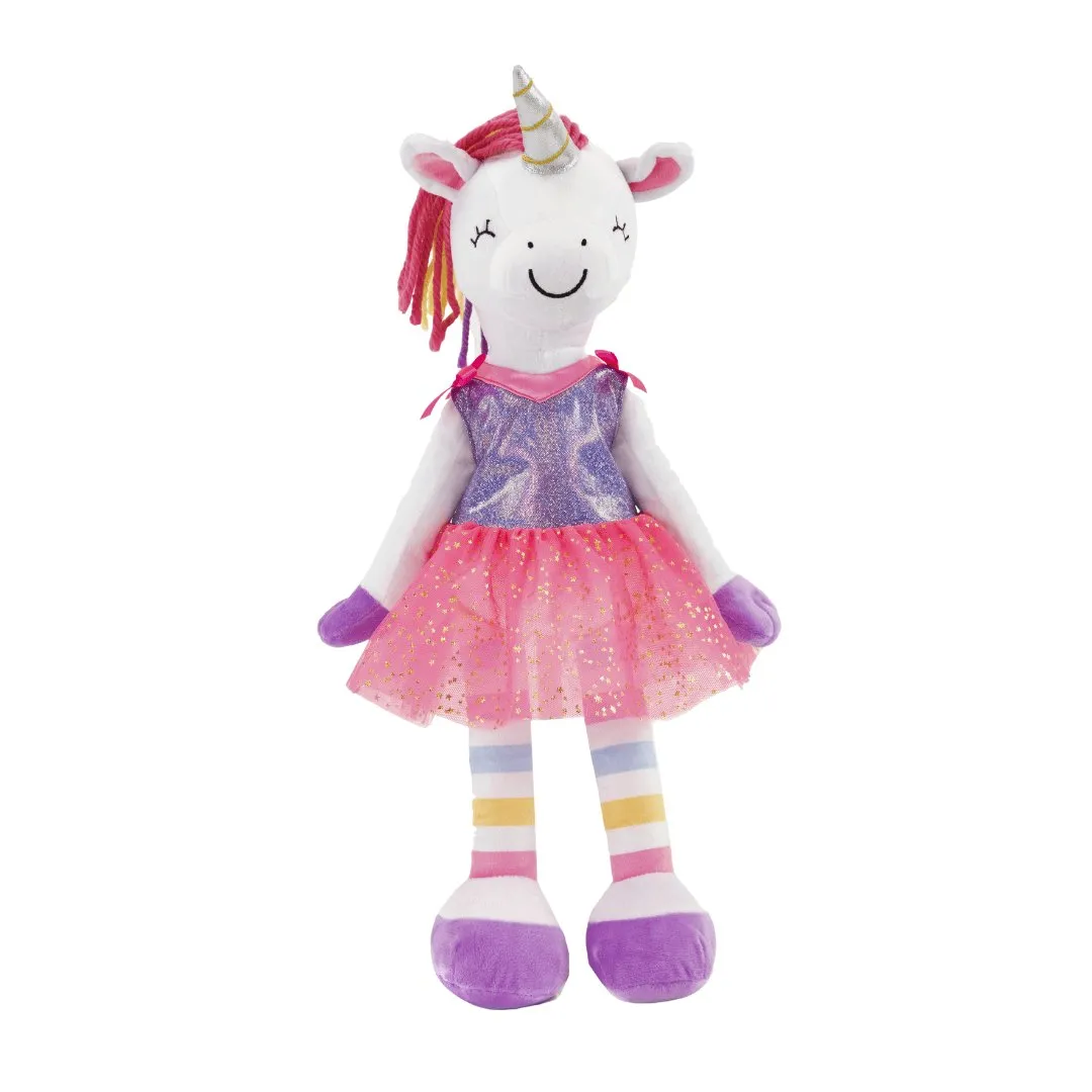 Sharewood Forest Friends 18 Inch Rag Doll Piper the Unicorn