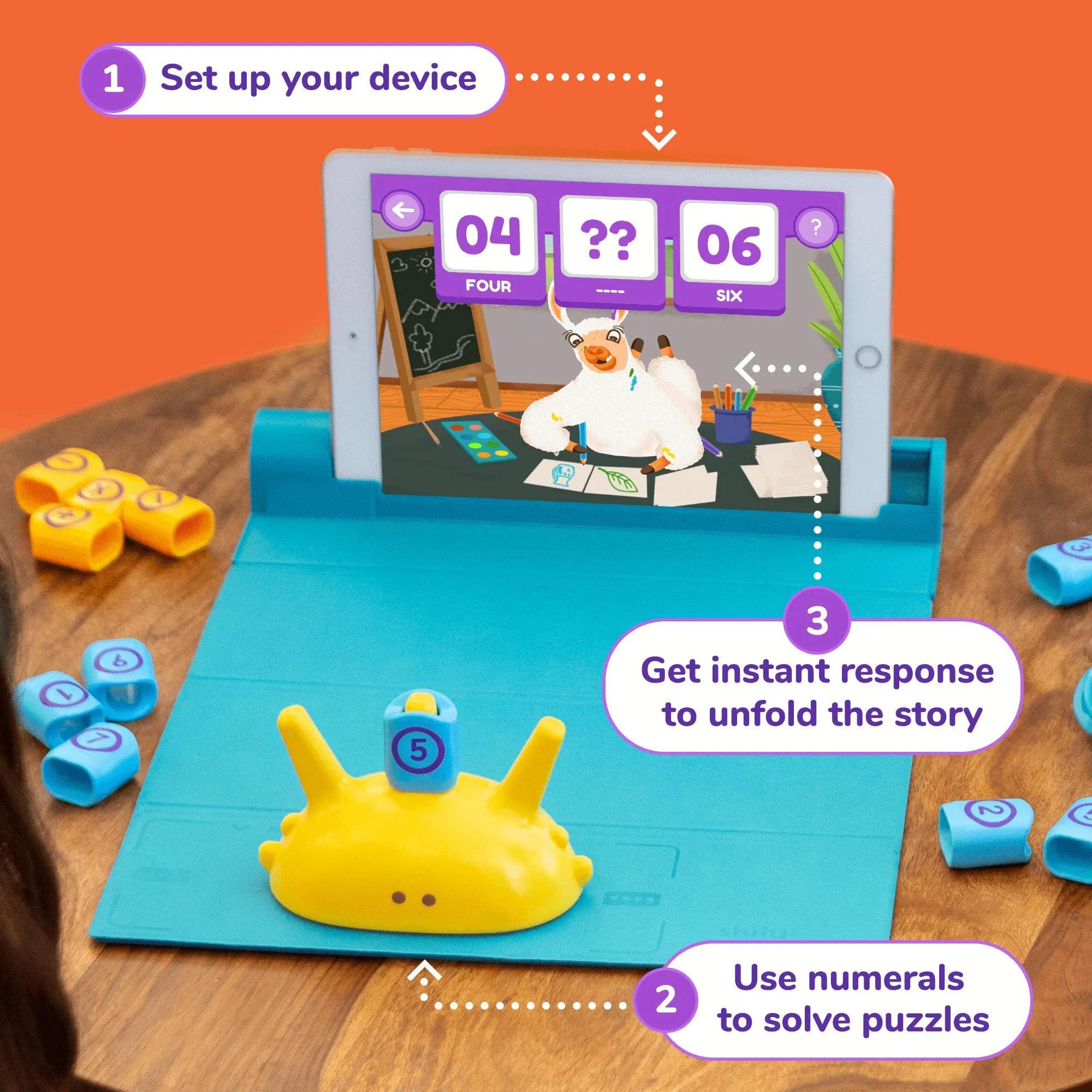 Shifu Plugo Count - Math Game with Stories & Puzzles | Ages 5-10 years Interactive STEM Toy | Educational Gift Boys & Girls (App Based)