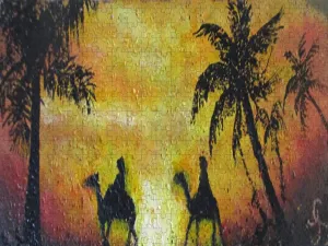 Sunset Of Giza - Puzzle