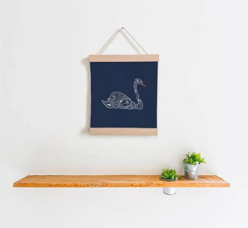 Swan Banner Embroidery Kit