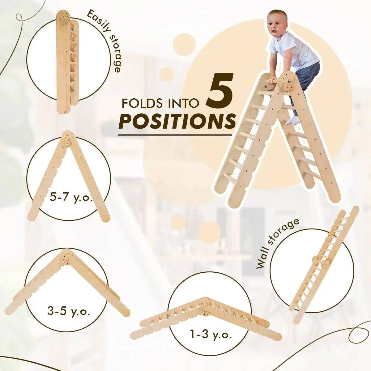 Swedish Ladder Set   Swing Gym 3in1   Slide Board   Triangle Ladder