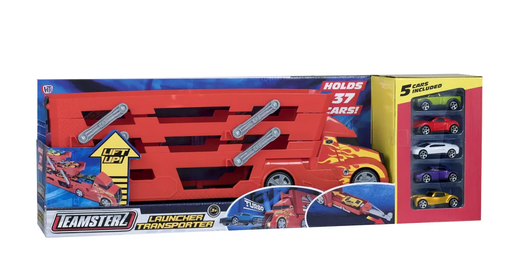 Teamsterz Launcher Transporter With 5 Cars
