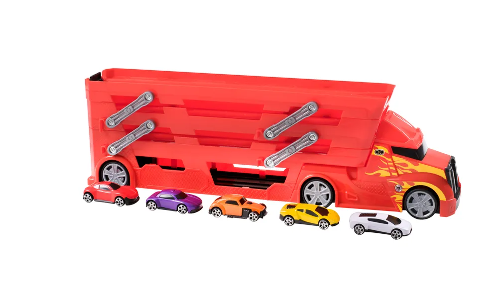 Teamsterz Launcher Transporter With 5 Cars