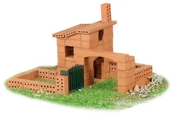 Teifoc Real Bricks Building Sets - Cottage (2 variations)