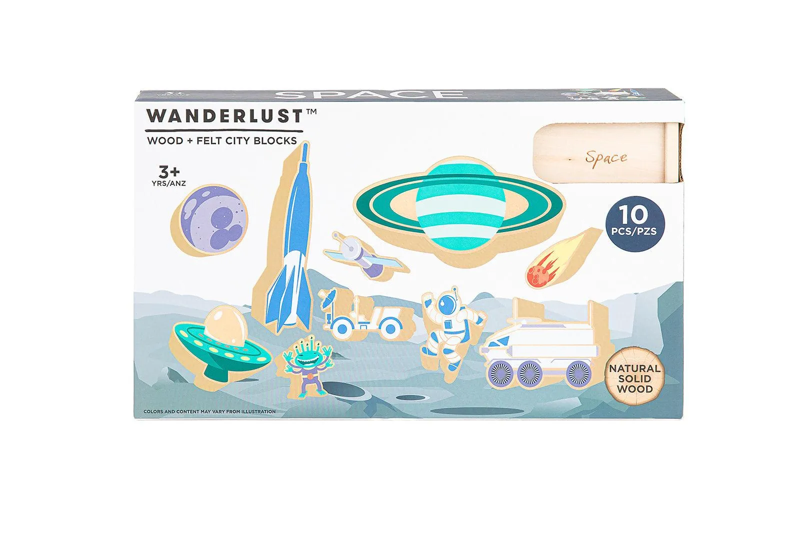 Themed Blocks Wanderlust Space