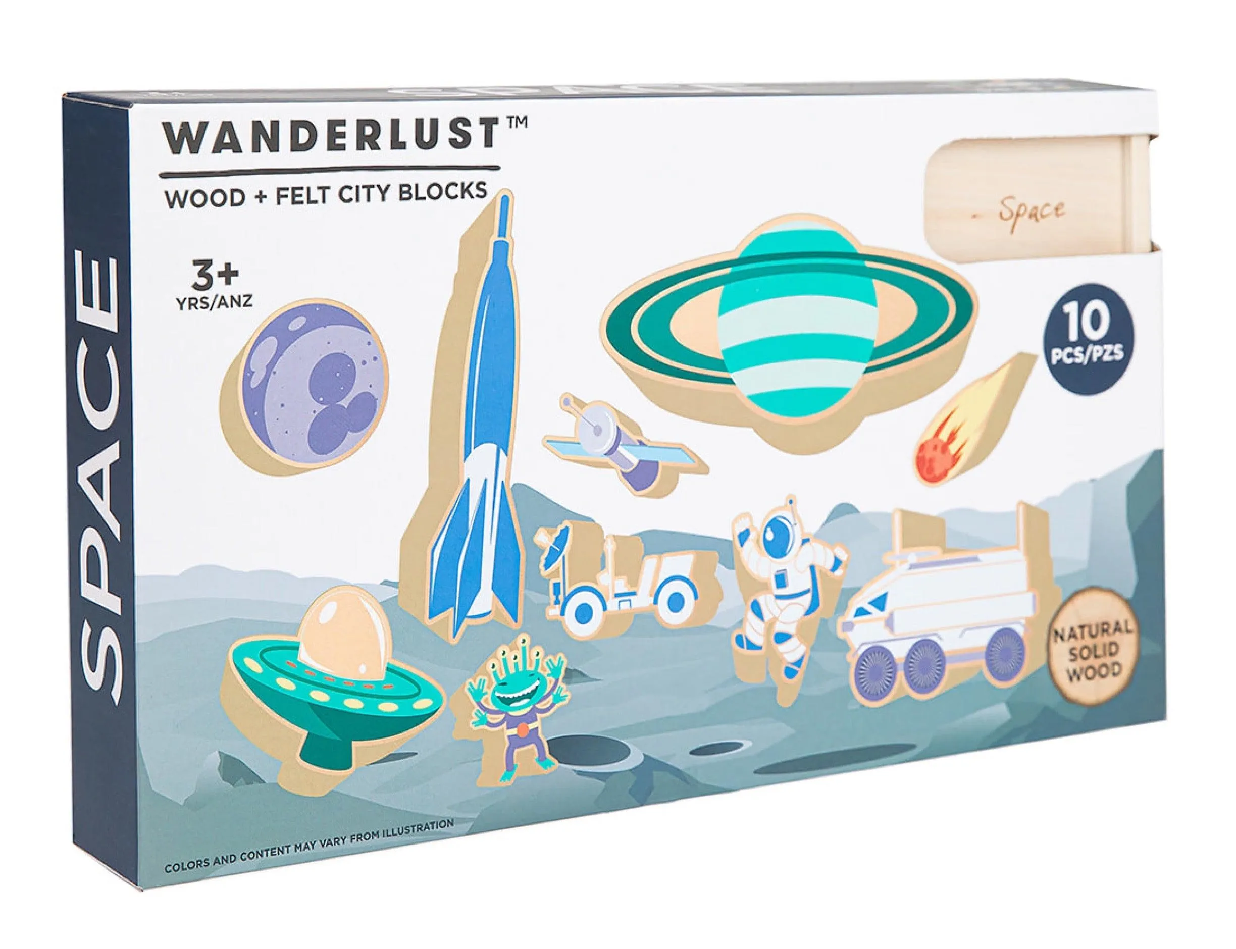 Themed Blocks Wanderlust Space