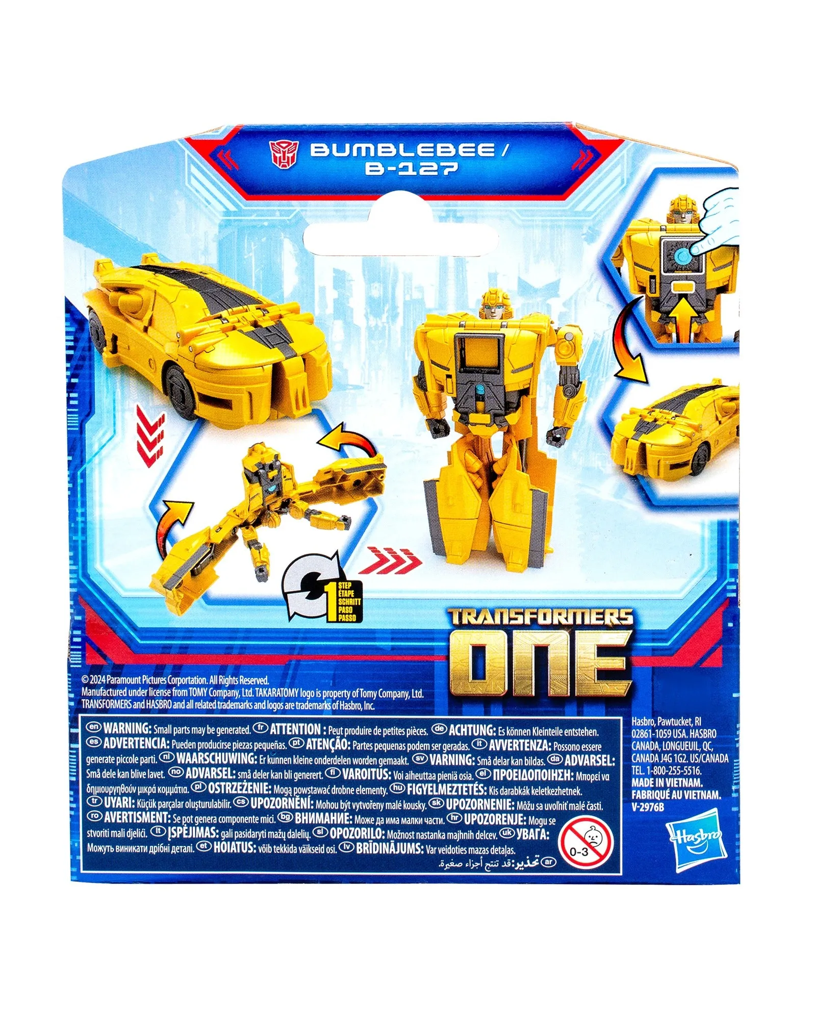 Transformers Mv8 1 Step Cog Changers - Assorted