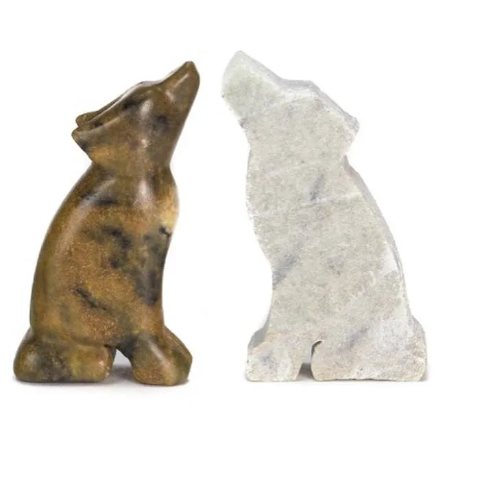Wolf Soapstone Carving Kit