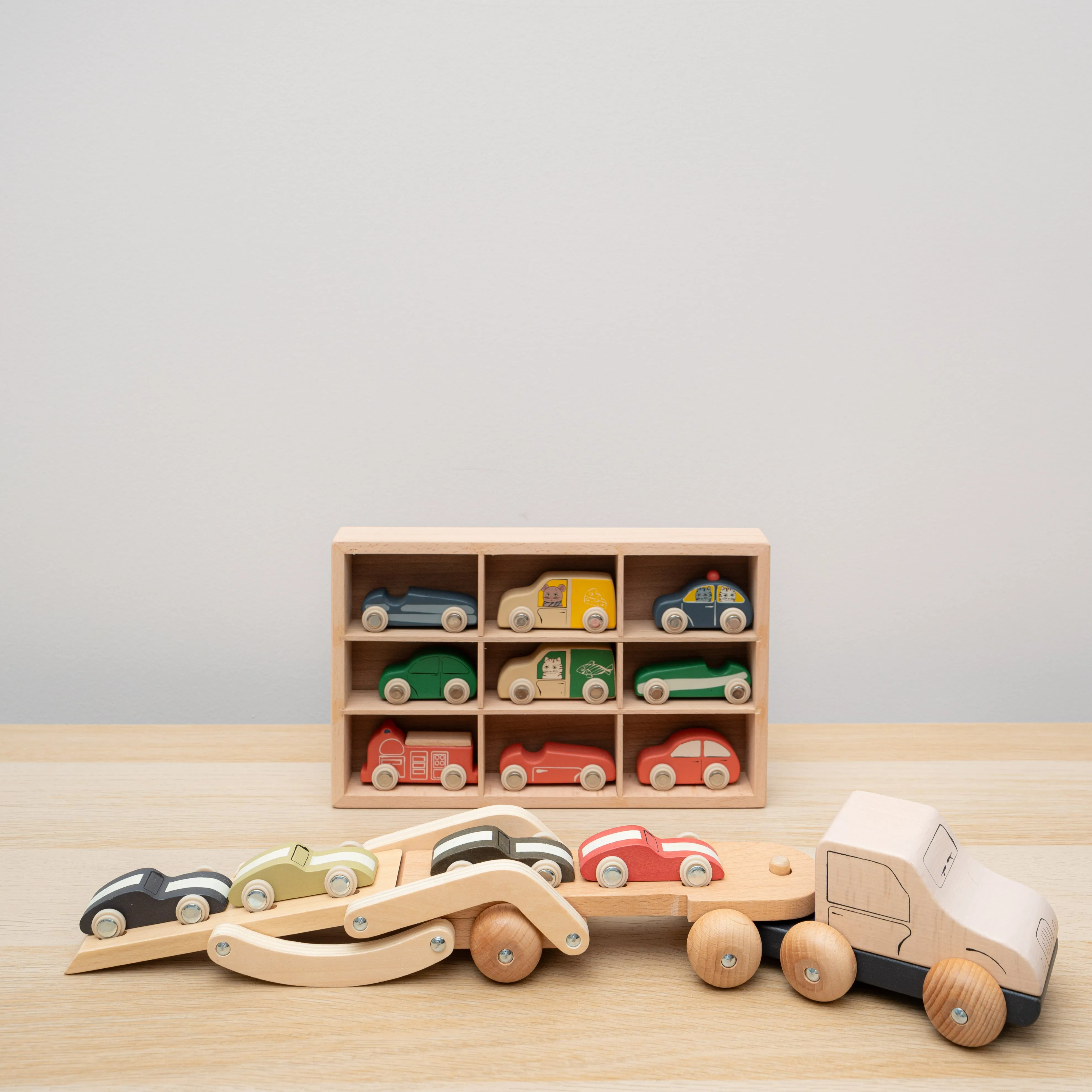 Wooden Car Carrier